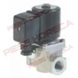 Electrovalva 230V DN 15mm, conexiune ½", lungime 72mm, cu bobina BRAHMA, tip 18811003, p max 0,5bar reg. no. 63AQ0626, cod original 5018106116