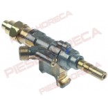 Robinet gaz SABAF, tip 10, diametru duza bypass 0.65 mm, iesire gaz 1/4", gaz intrare diameter 16mm