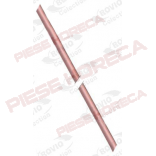 Teava cupru moale pentru flacara pilot, exterior de 4mm, lungime 3m, diametrul interior 2 mm