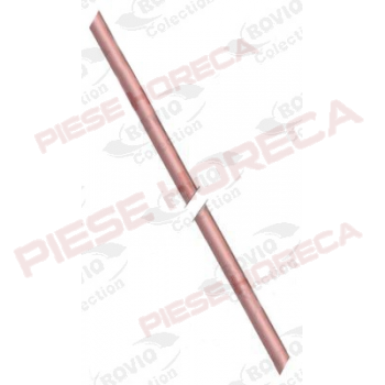 Teava cupru moale pentru flacara pilot, exterior de 4mm, lungime 3m, diametrul interior 2 mm