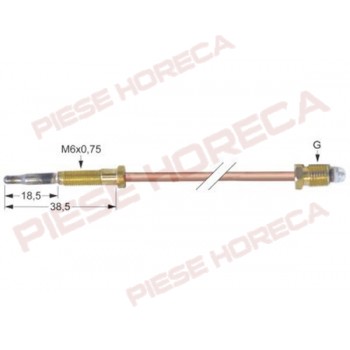 Termocupla aragaz MBM M9x1 L 500mm M6x0.75