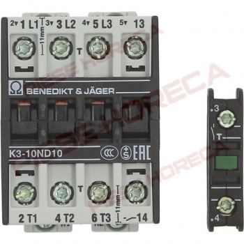Contactor BENEDIKT/JAGER K3-10ND10 cuptor RATIONAL 