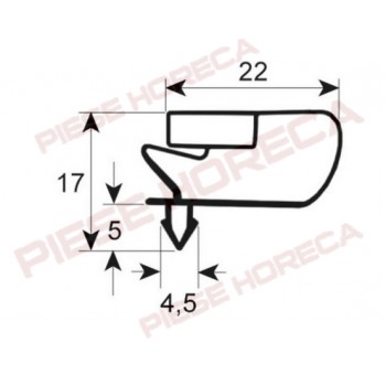 Garnitura usa frigider INOMAK CB170