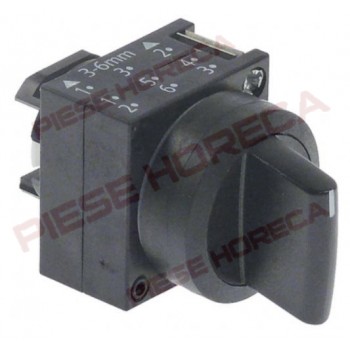 Comutator trei pozitii cu revenire in pozitie 0 pentru tigaie basculanta, friteuza MARENO, SILKO