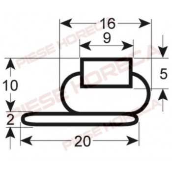 Garnitura usa vitrina frigorifica Horeca Select, Metro Professional, Ningbo Rotor