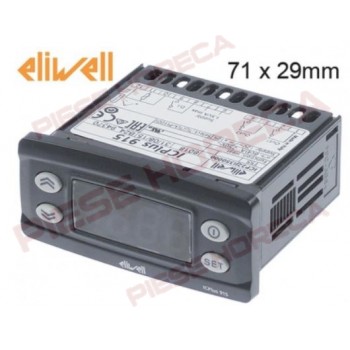 Termostat electronic ELIWELL tip ICPlus915 model ICP22JI35000, alimentare 12V temperaturi de lucru -50 pina la  +350°C