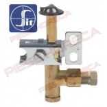 Flacara pilot, veghe SIT serie 100 cu 2 flacari, duza de ø 0,2mm cu suport pentru termocupla