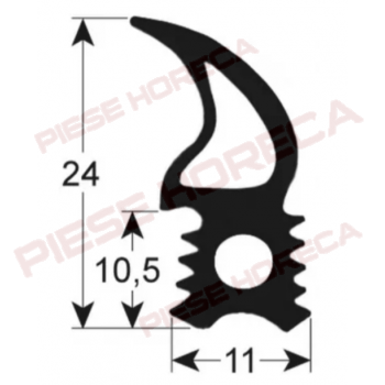 Garnitura usa cuptor Convotherm OGB610, dimensiuni 510x460mm