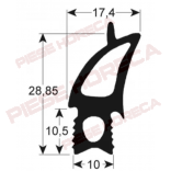 Garnitura usa cuptor Rational, Emmepi, Krefft dimensiuni 520x465mm