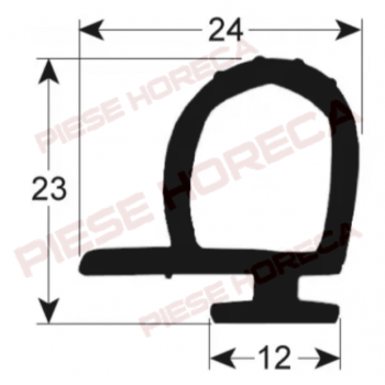 Garnitura usa camera frigorifica 