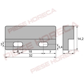 Microintrerupator, intrerupator  magnetic usa cuptor Rational, MK12