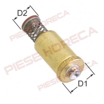 Supapa, bobina magnetica SIT M1,  cod 0.006.099, D1 ø 15,3mm D2 ø 10,5mm