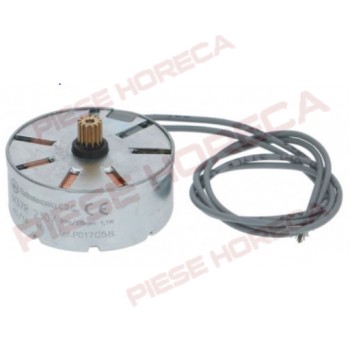 Motor timer CDC tip M37LN, 12 dinti diametru pinion ø 5,4mm rotatie dreapta, alimentare 230V, diametrul motorului 37mm