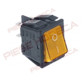 Intrerupator basculant fara retinere iluminat