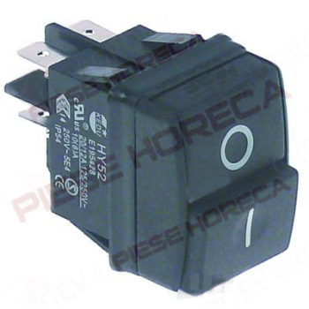 Intrerupator pentru cuptoare profesionale, tip HY52, E195428, protectie IP54, 20/12A la 125/250V. Temperatura max. 55/85◦C