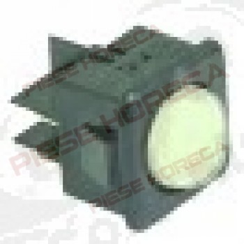 Intrerupator basculant 25x25 mm, 2 poluri