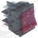 Intrerupator basculant de 30x22 mm, 2 poli