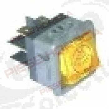Intrerupator basculant 26,5x25,5 mm