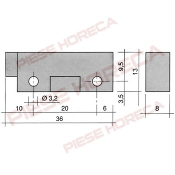 Microintrerupator magnetic masina cuburi gheata SCOTSMAN 