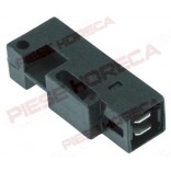 Micro intrerupator  magnetic  pentru usa cuptor. Tip E710 1B, L-50mm, 1NO, putere nominala 1A 50W. Pentru  ELECTROLUX, HOBART, ZANUSSI 