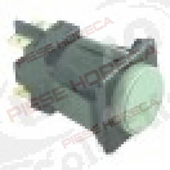Intrerupator cu Buton 28,5x28,5 mm, gri