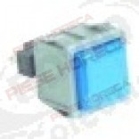 Intrerupator cu Buton 28,5x28,5 mm, albastru