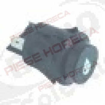 Intrerupator cu Buton o 25 mm, negru