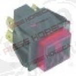 Intrerupator cu Buton 27,2x22,2 mm, 2 poli