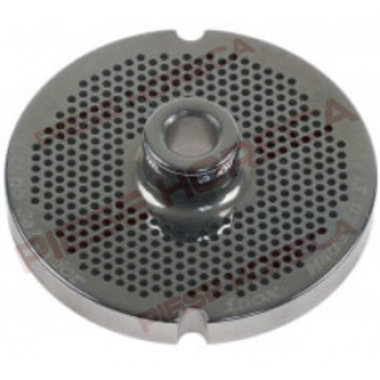 Sita, ciur Enterprise tip 22 găuri ø 2mm exterior 82,7mm cu doua fante de fixare masina tocat Fimar, Fama cu autoascutire