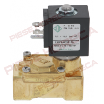 Electrovalva alama ODE serie 21WA4K0B130 intrare/iesire 1/2" alimentare 230V
