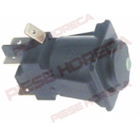 Intrerupator rotund cu masca patrata neagra si indicator tensiune 