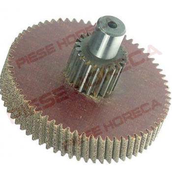 Pinion dublu transmisie masina fulgi gheata Scotsman, Icematic, Simag