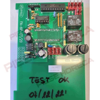 Placa electronica de comanda masina curatat cartofi, scoici FAMA 