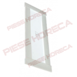 Geam usa cuptor pizza Moretti Forni, Zanussi dreptunghiular 385x135mm