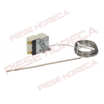 Termostat reglabil monofazic 320°C capilar de 3150mm pentru cuptoare, tigai basculante, plite