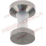 Presa cafea-tamper din otel inox cu doua capete plane de presare ø 53/58mm