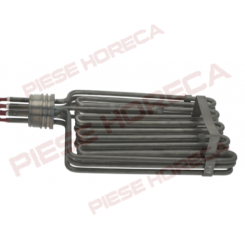 Rezistenta 9000W la 230V cu flansa rotunda pentru friteuza MBM, Dexion, montare pe dreapta