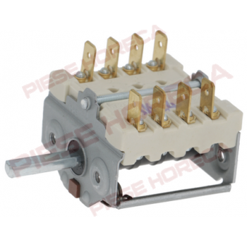 Intrerupator, cheie, selector cu came, 2pozitii, ceramic pentru gratare, masini de gatit, cuptoare
