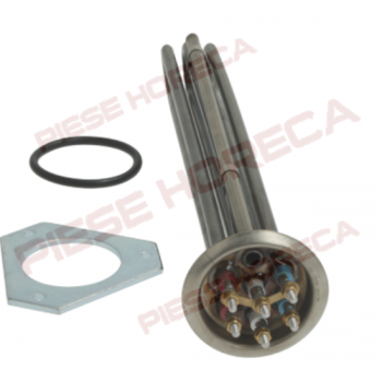 Rezistenta masina fiert paste AngeloPo, flansa rotunda, putere 4540W, alimentare 230V, lungime 323mm