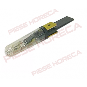 Bec lampa indicare tensiune culoare verde cu soclu  alimentare 220-250V