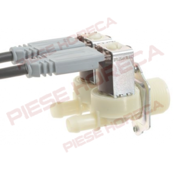 Electrovalva apa dubla pentru cuptor Rational, Kuppersbusch, intrare ¾”, alimentare 230V