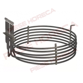 Rezistenta ventilator cuptor Olis cu puterea de 7500W alimentata la 230V, diametrul interior de 368mm