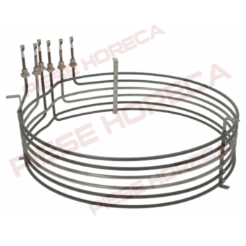 Rezistenta cuptor Rational cu puterea de 9000W, alimentare 230V, diametrul exterior 453mm, montare exterior