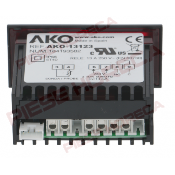 Controler electronic AKO model 13123, cu functie defrost alimentat la 230V