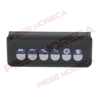 Tastatura Gicar cod 9.9.08.82G cu 6 taste pentru expressor SAB – Italia, SV-Italia