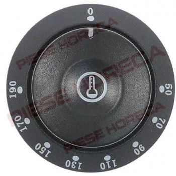 Buton termostat friteuza cu indicator de temperatura intre 50°C si 190°C