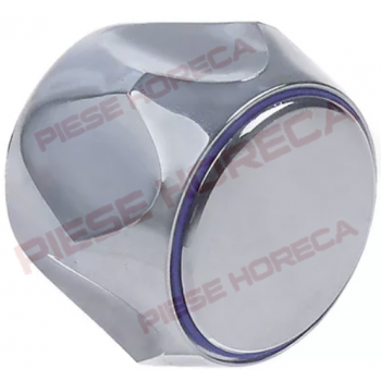 Rozeta actionare robinet apa rece din plastic cromat