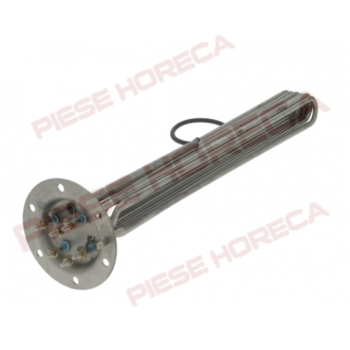 Rezistenta boiler masina spalat vase cu puterea de 12000W, flansa rotunda, 230V