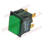 Intrerupator verde cu retinere iluminat, Colged, Elettrobar