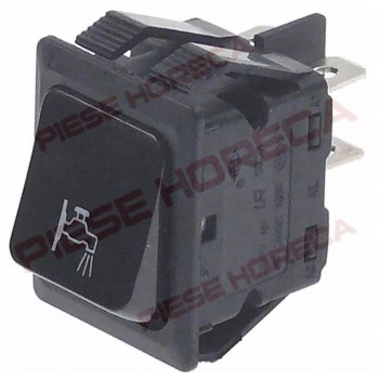 Intrerupator basculant fara retinere cu simbol alimentare cu apa